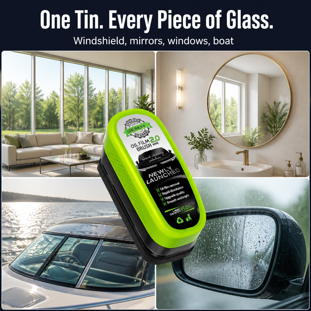 VistaClear™ — Dissolve the Oil Film That Blinds You in Night Rain