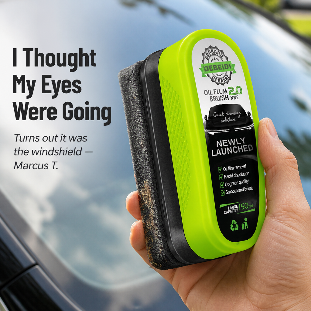 VistaClear™ — Dissolve the Oil Film That Blinds You in Night Rain