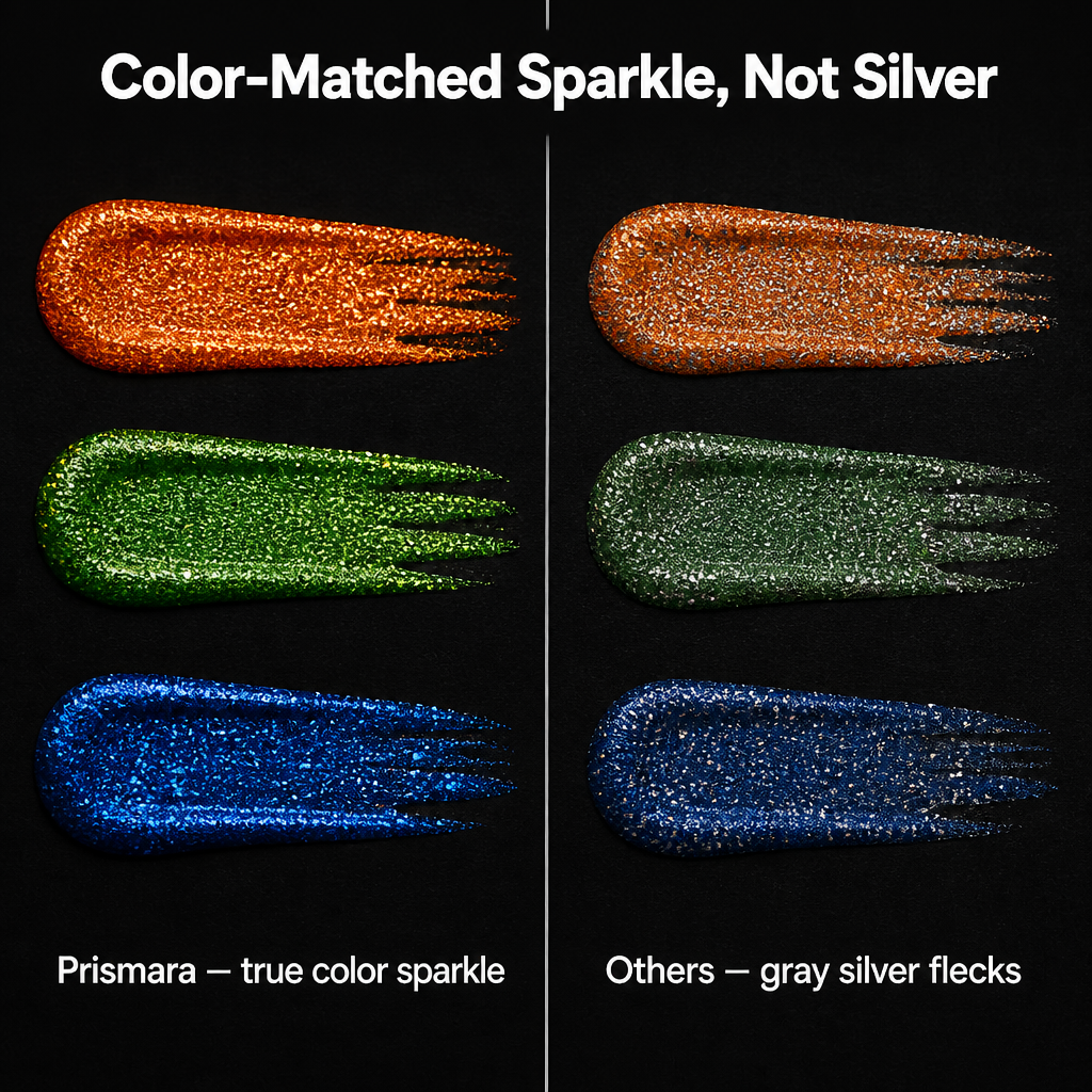 Prismara™ — Write & Color in Sequin-Bright Shades That Never Smear or Skip