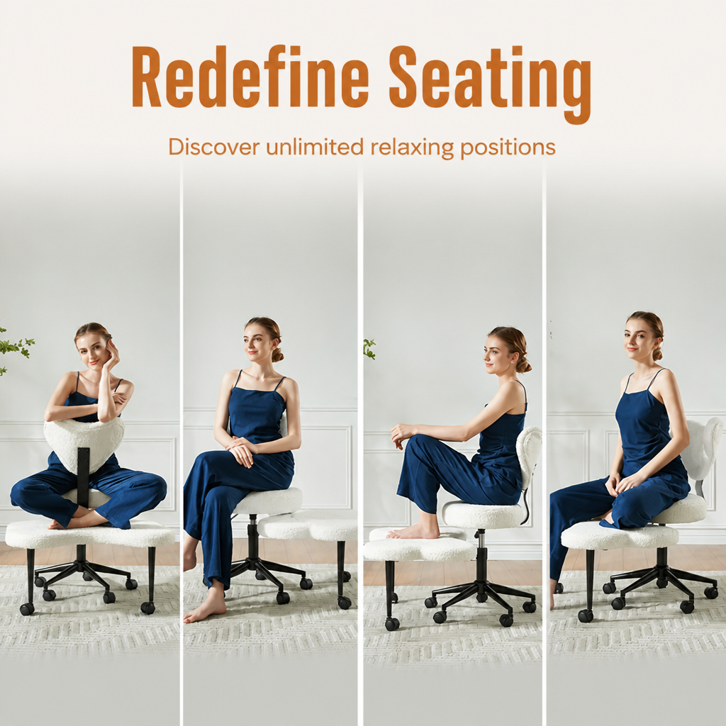 RevitaSeat™ — Sit Cross-Legged at Your Desk Without Crushing Your Hips