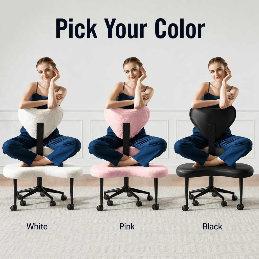 RevitaSeat™ — Sit Cross-Legged at Your Desk Without Crushing Your Hips