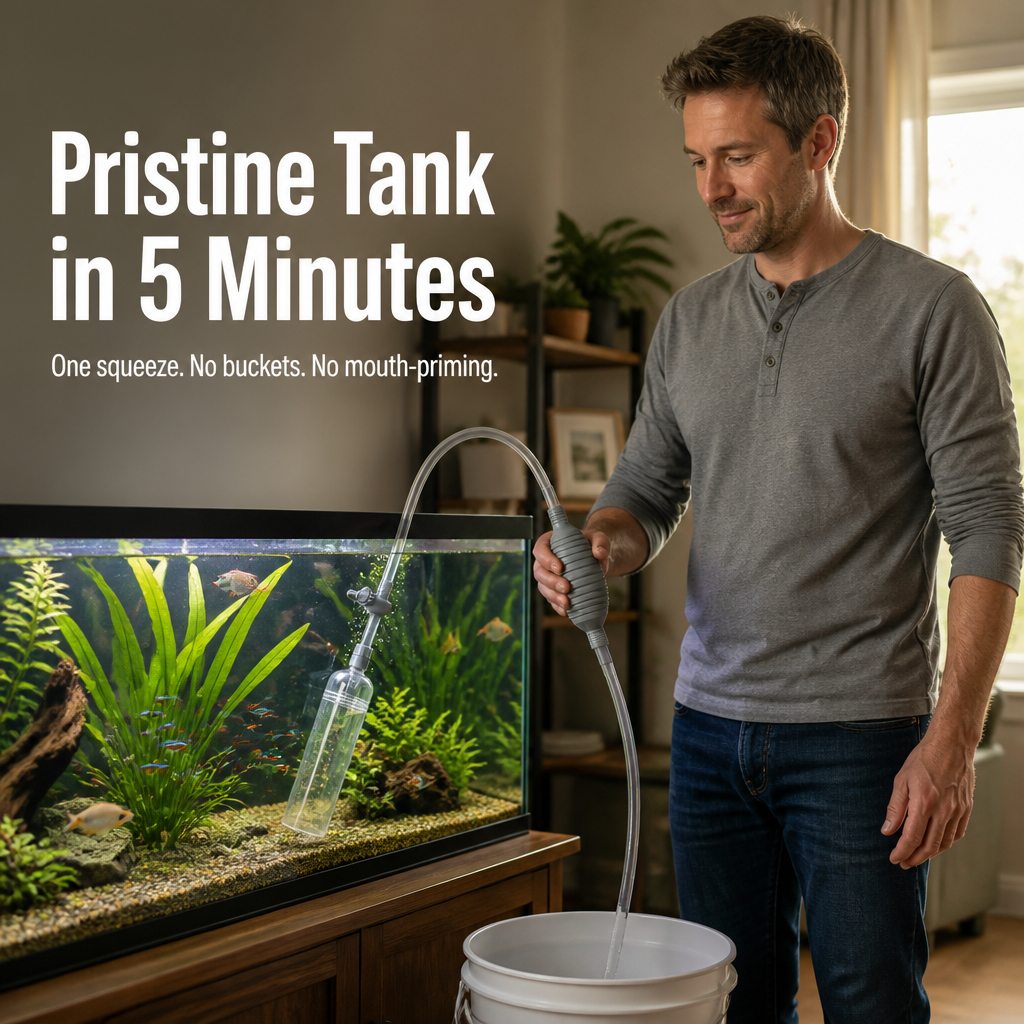 SurgeStream™ — Drain 30L of Tank Sludge in 5 Minutes Flat