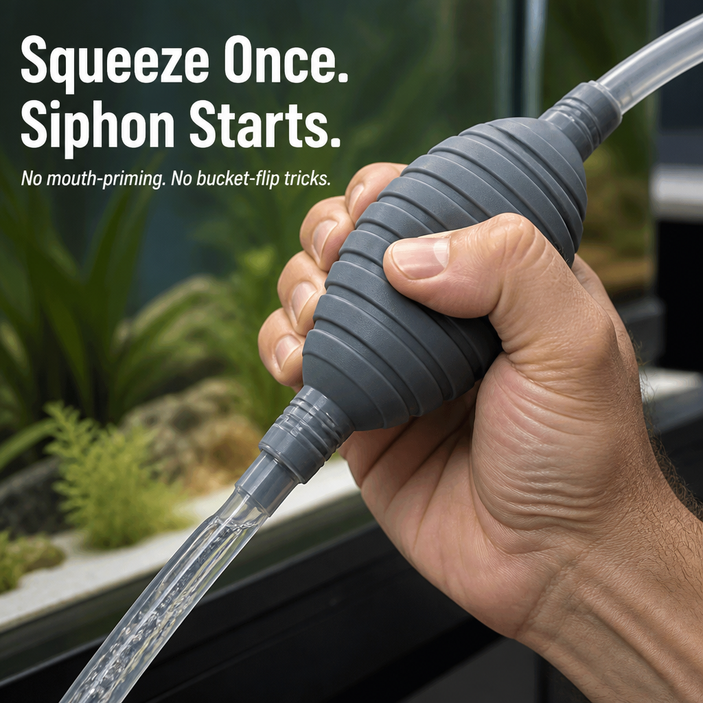 SurgeStream™ — Drain 30L of Tank Sludge in 5 Minutes Flat