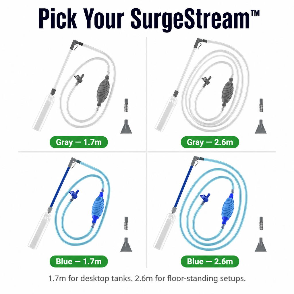 SurgeStream™ — Drain 30L of Tank Sludge in 5 Minutes Flat