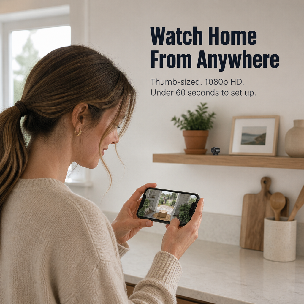 VigilVue™ — Watch Every Corner of Home in 1080p HD From Anywhere
