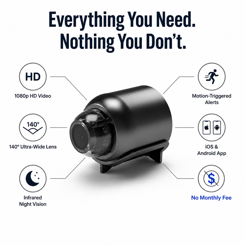 VigilVue™ — Watch Every Corner of Home in 1080p HD From Anywhere