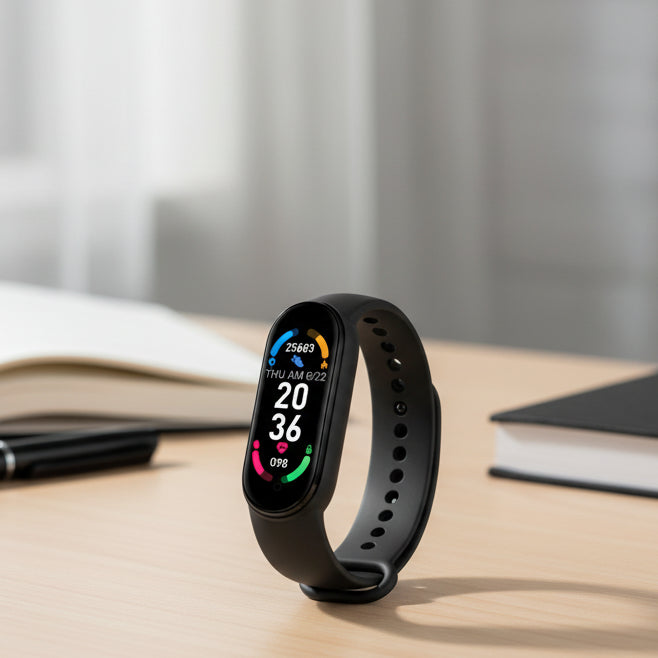 Smartwatch with Bluetooth Connectivity for Health and Fitness Monitoring