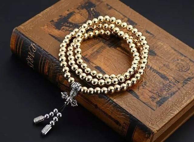 10mm Buddha Beads EDC Chain – Versatile Accessory for Outdoors