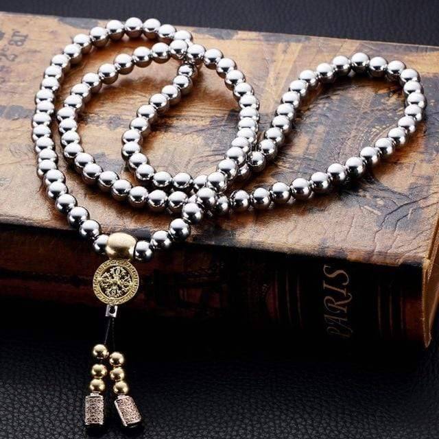 10mm Buddha Beads EDC Chain – Versatile Accessory for Outdoors
