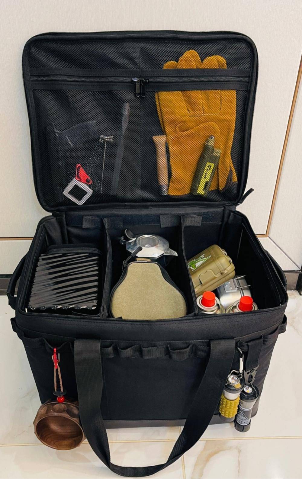 Multi-Functional Storage Bag for Camping and Outdoor Gear
