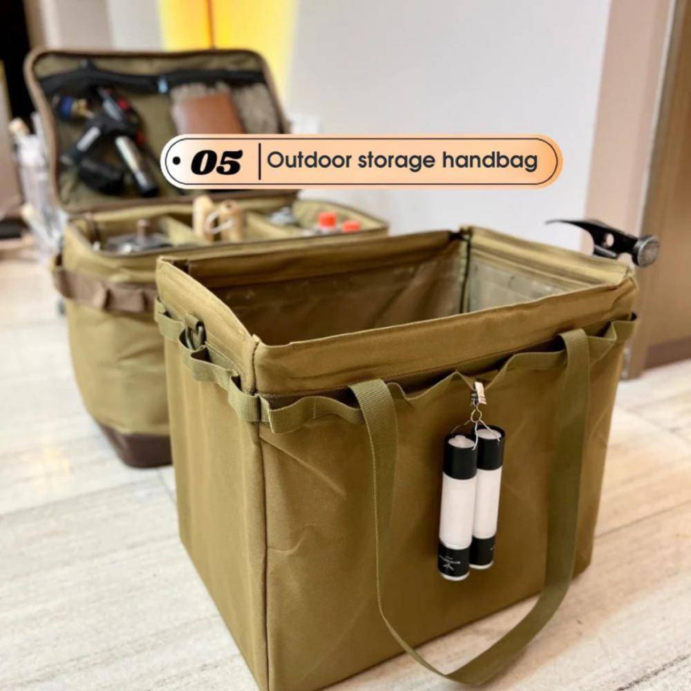 Multi-Functional Storage Bag for Camping and Outdoor Gear