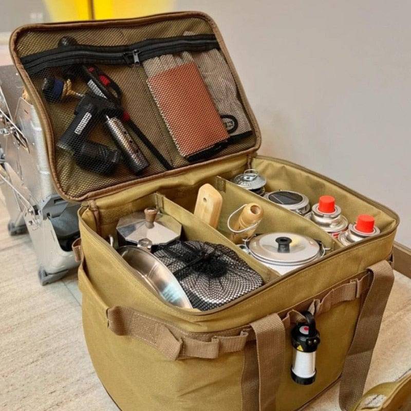 Multi-Functional Storage Bag for Camping and Outdoor Gear