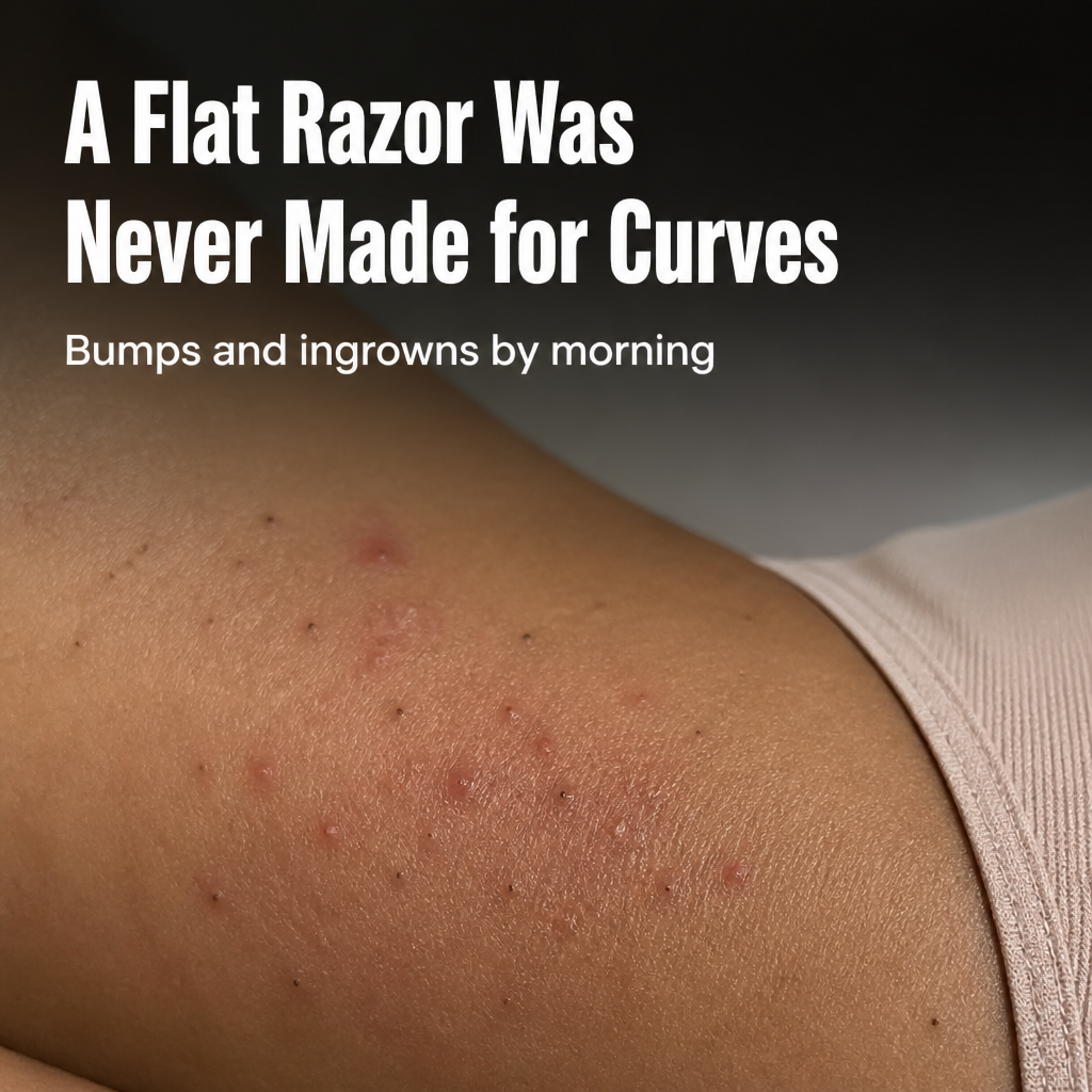 VelvetGlide™ — Trim, Shave & Smooth Every Curve Without Razor Bumps