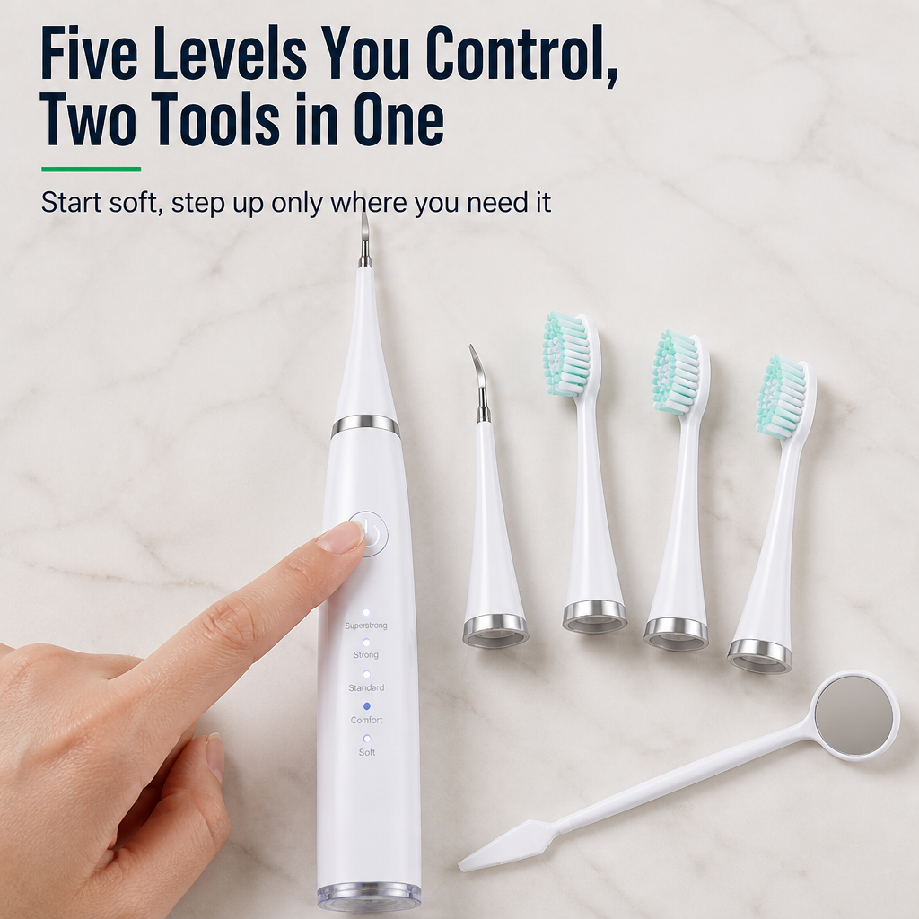 LumaPure™ — Lift Coffee Stains & Stubborn Tartar for a Dentist-Clean Smile at Home