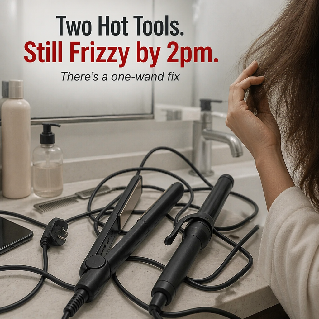 LumeaMist™ — Straighten, Curl & Skip the Second Hot Tool in 10 Minutes