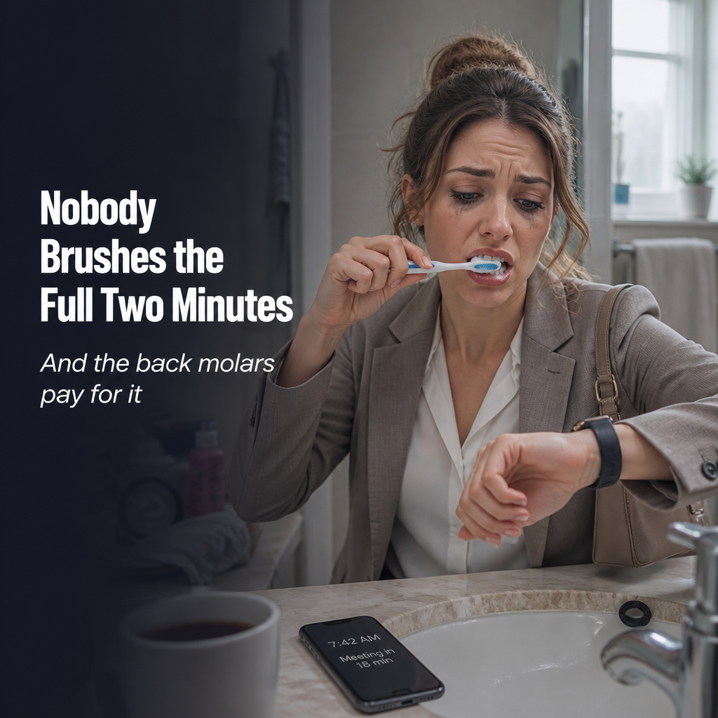 RadiancePulse™ — Clean Every Tooth Hands-Free in 45 Seconds Flat
