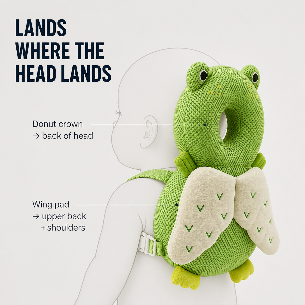 SnuggleSafe™ — Cushion Every Backward Tumble So Baby Walks Bolder