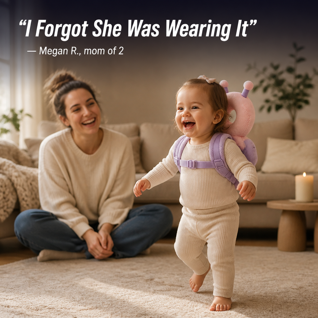 SnuggleSafe™ — Cushion Every Backward Tumble So Baby Walks Bolder