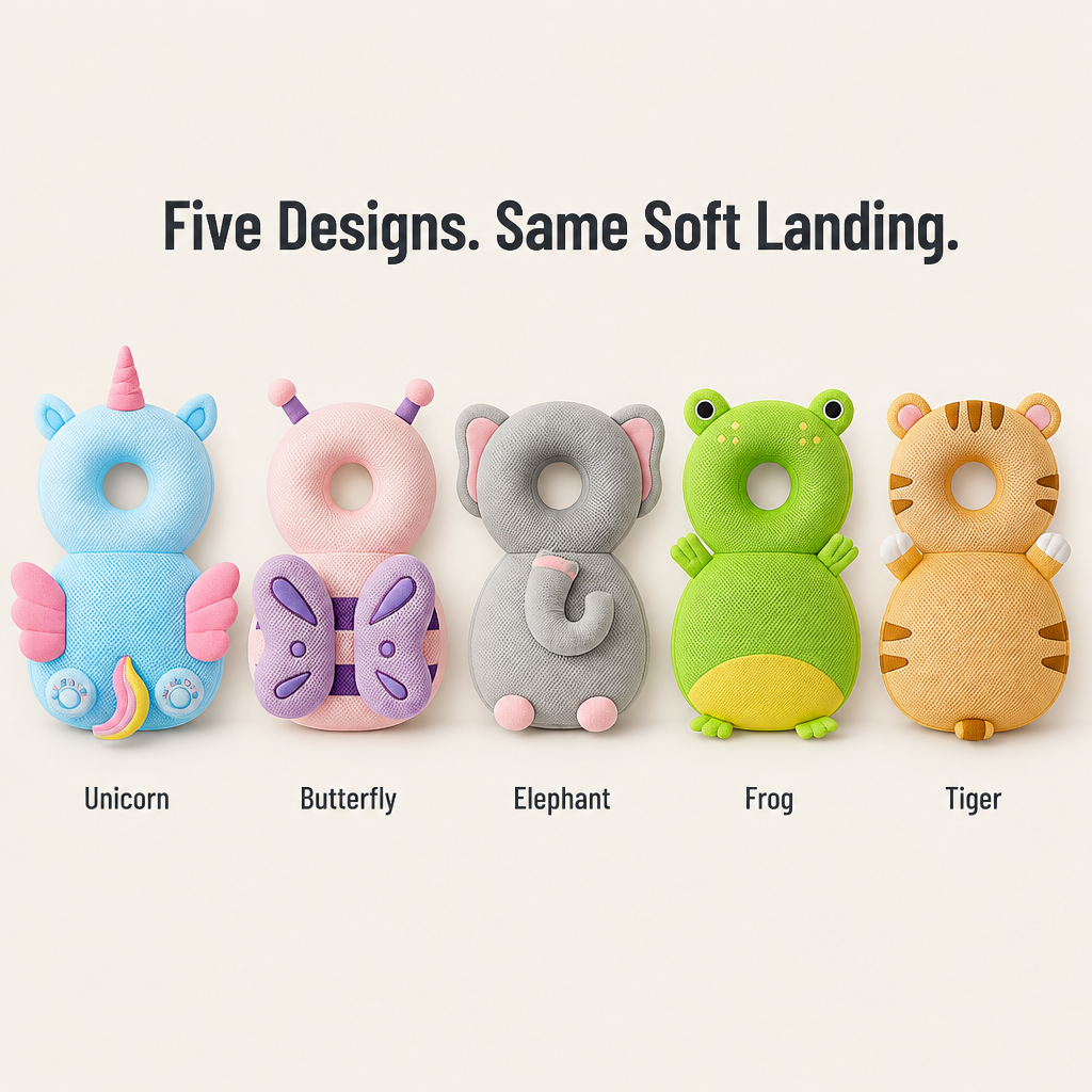 SnuggleSafe™ — Cushion Every Backward Tumble So Baby Walks Bolder