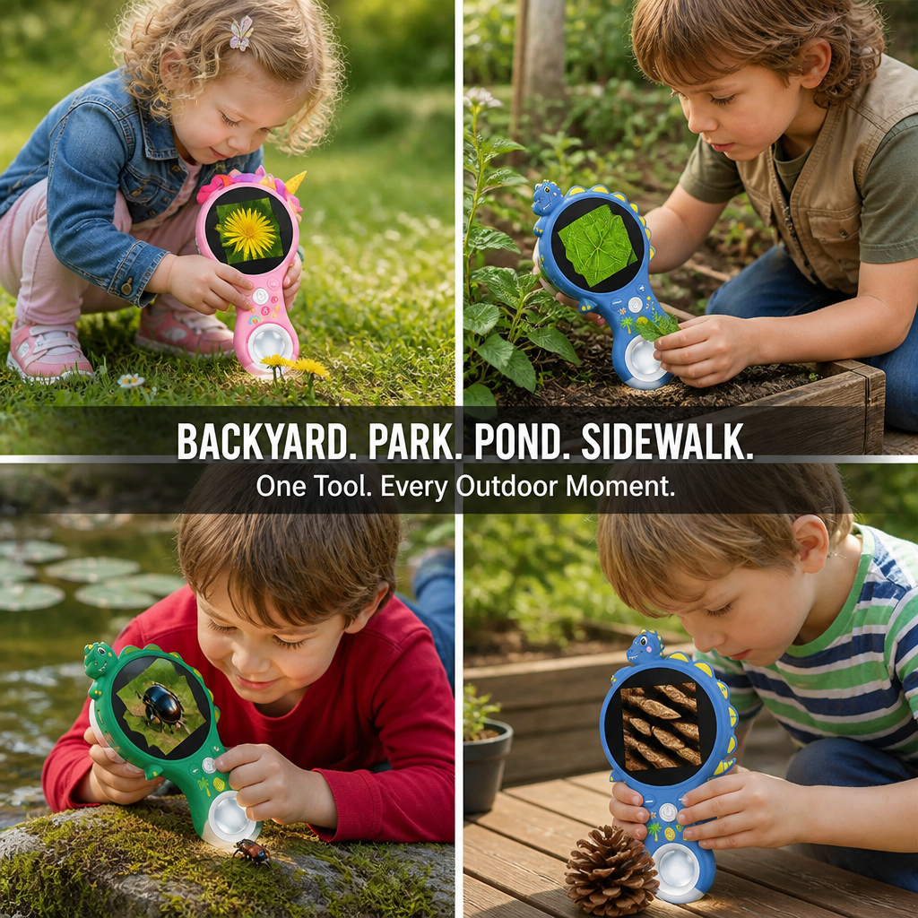 VividScope™ — Trade the Tablet for Ladybugs, Leaves, and Real Discovery