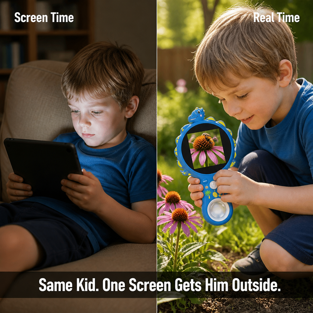 VividScope™ — Trade the Tablet for Ladybugs, Leaves, and Real Discovery