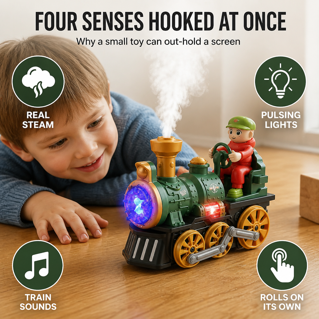 WhistleWonders™ — Trade Screen Time for Real Steam, Lights & Hands-On Magic