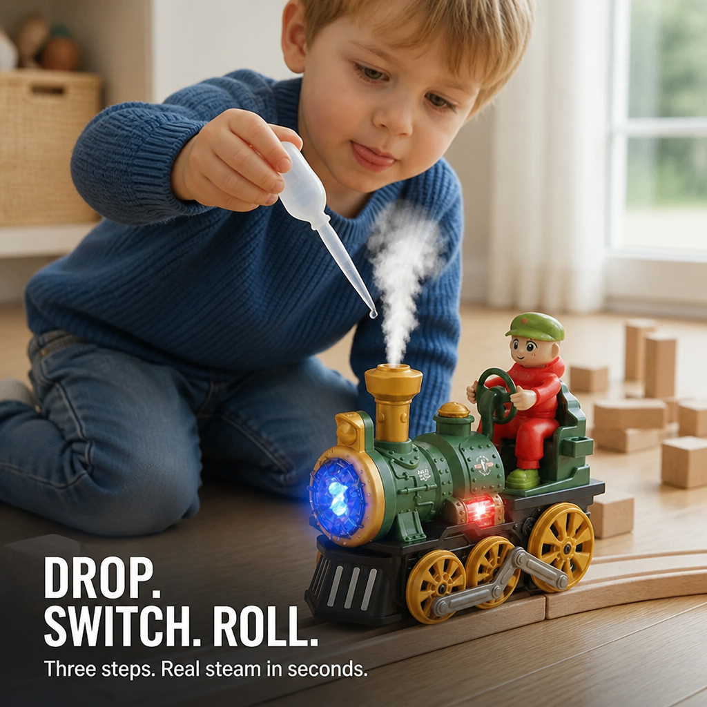 WhistleWonders™ — Trade Screen Time for Real Steam, Lights & Hands-On Magic