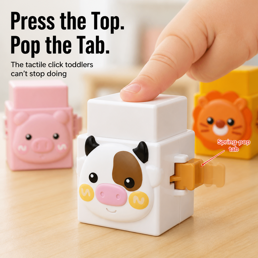 BrillieBlocks™ — Snap 12 Animal Friends Into Towers Kids Won't Quit