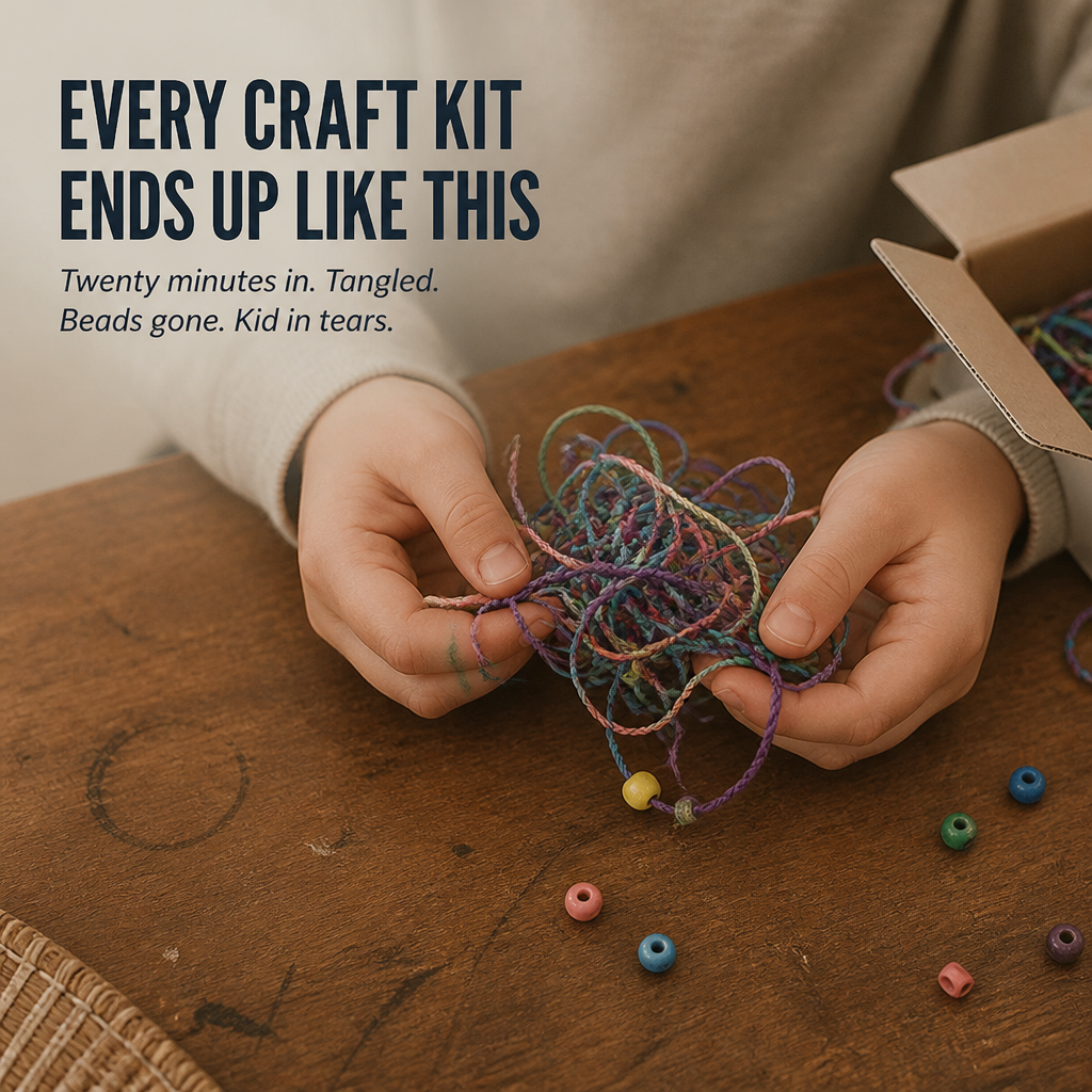 TwistCraze™ — Braid Real Friendship Bracelets in Minutes Without Tangles or Tears