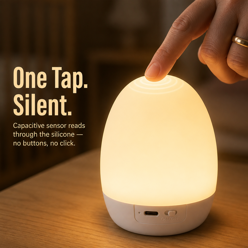 SereniNest™ — Light Night Feedings Without Lighting Up the Baby