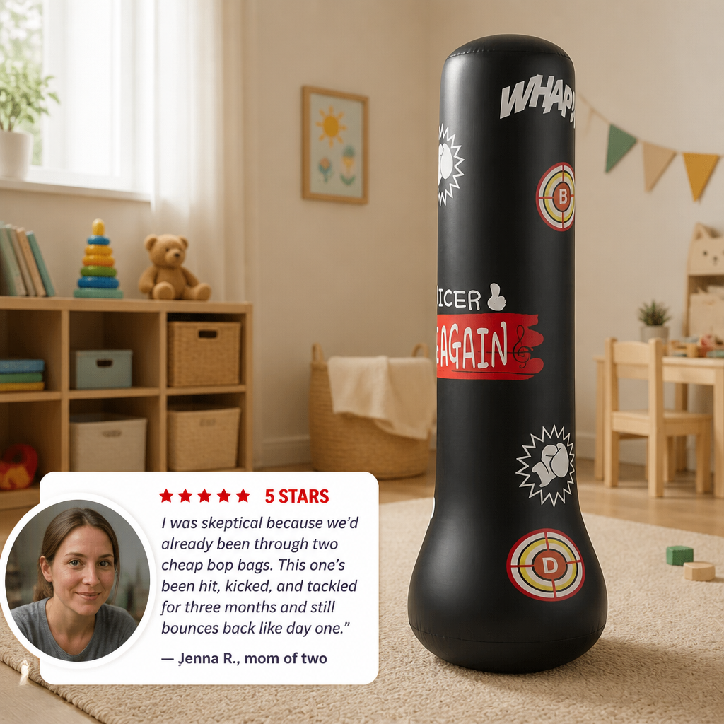 VivaKick™ — Channel Wild Indoor Energy Into Punches That Pop Right Back