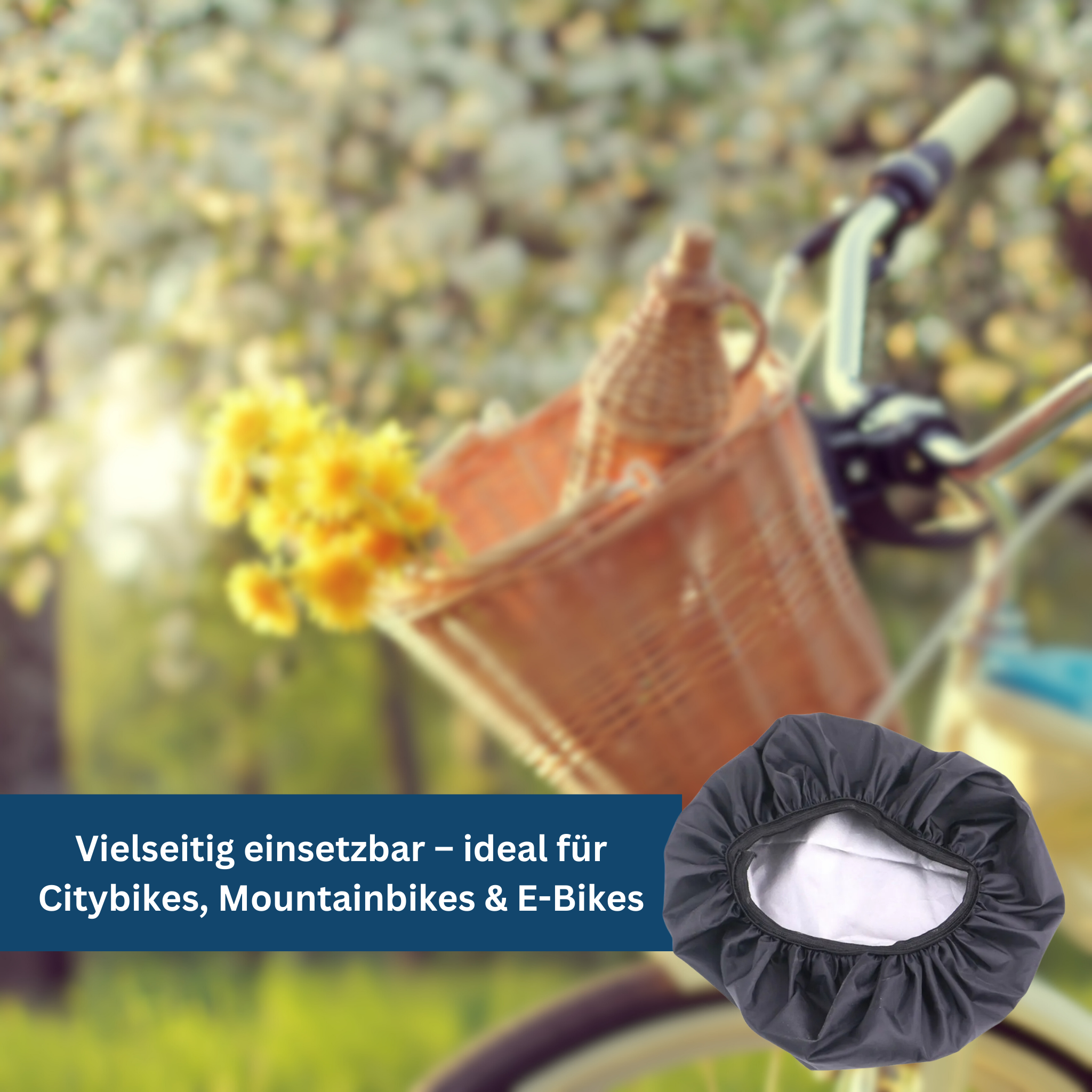 Rain-Resistant Bike Seat Protector