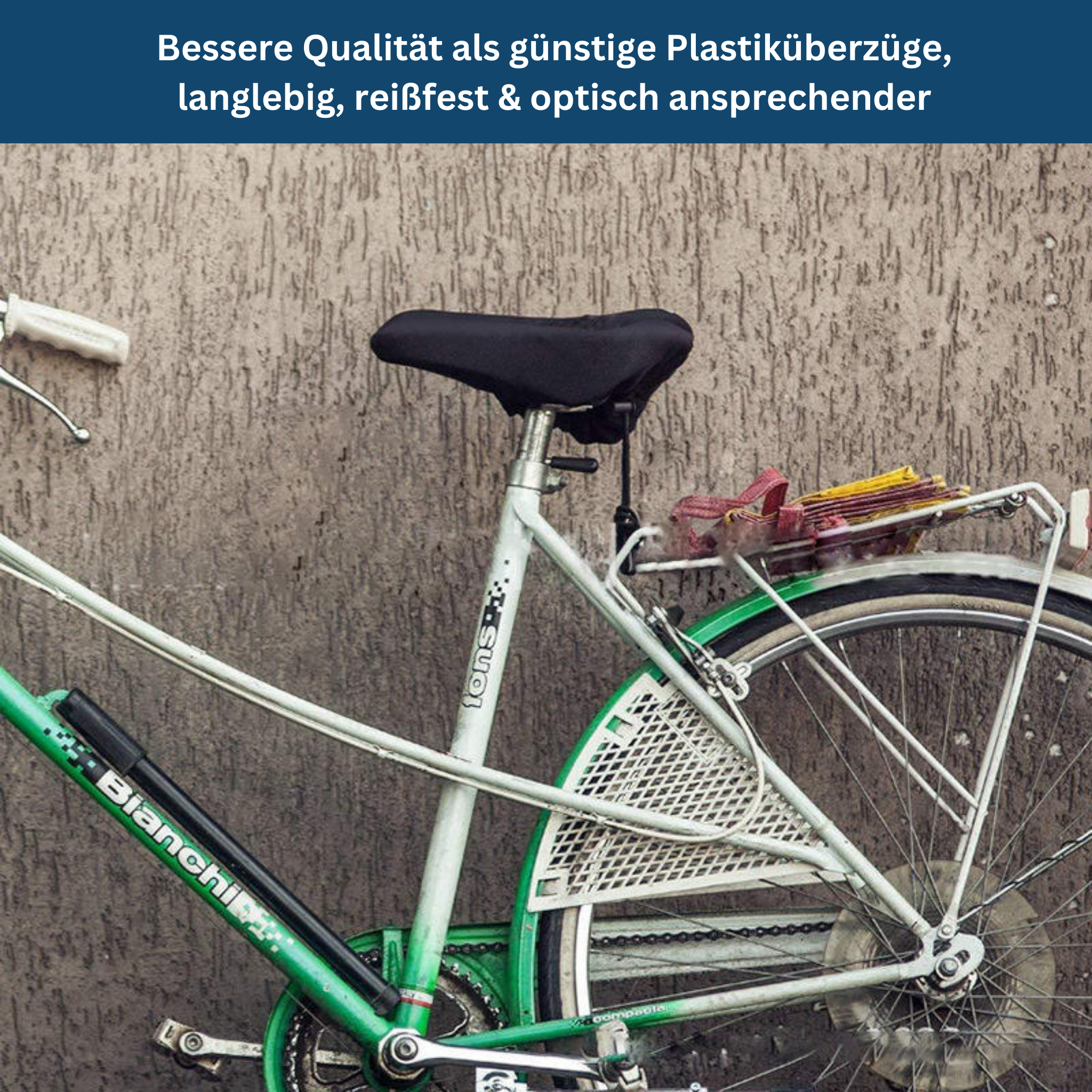 Rain-Resistant Bike Seat Protector