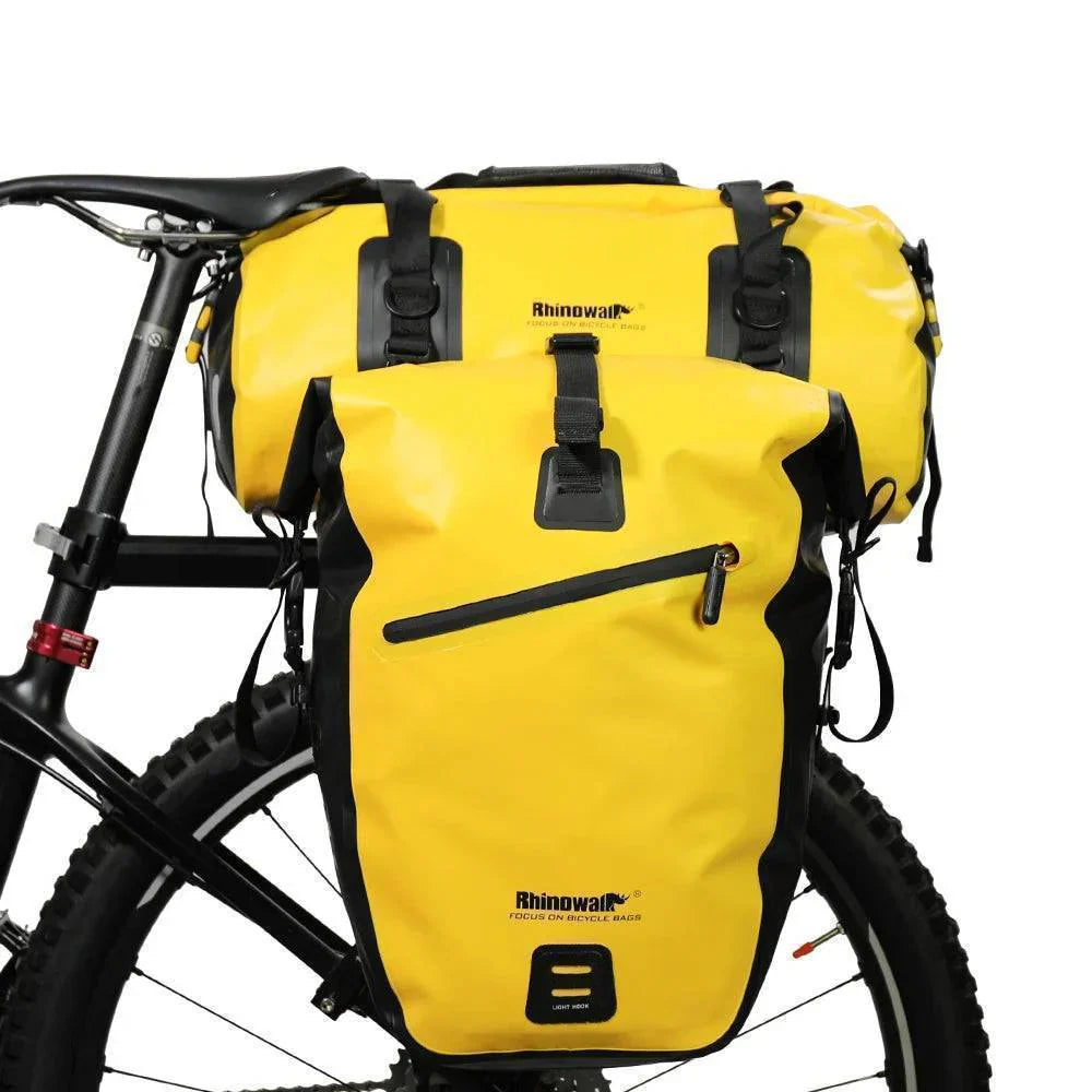 20L Bike Rear Rack Waterproof Pannier Bag for Cycling