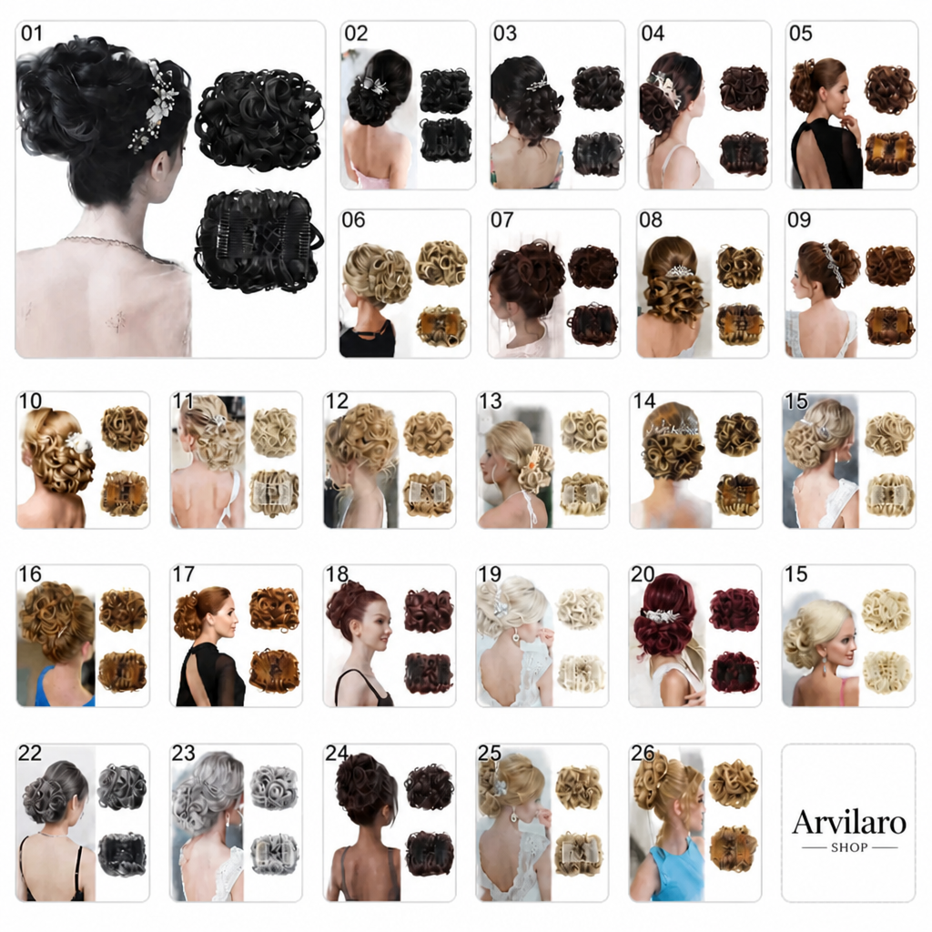 LuxeLoop™ Curly Bun Band — Instantly Unlock Head-Turning Volume and Effortless Confidence