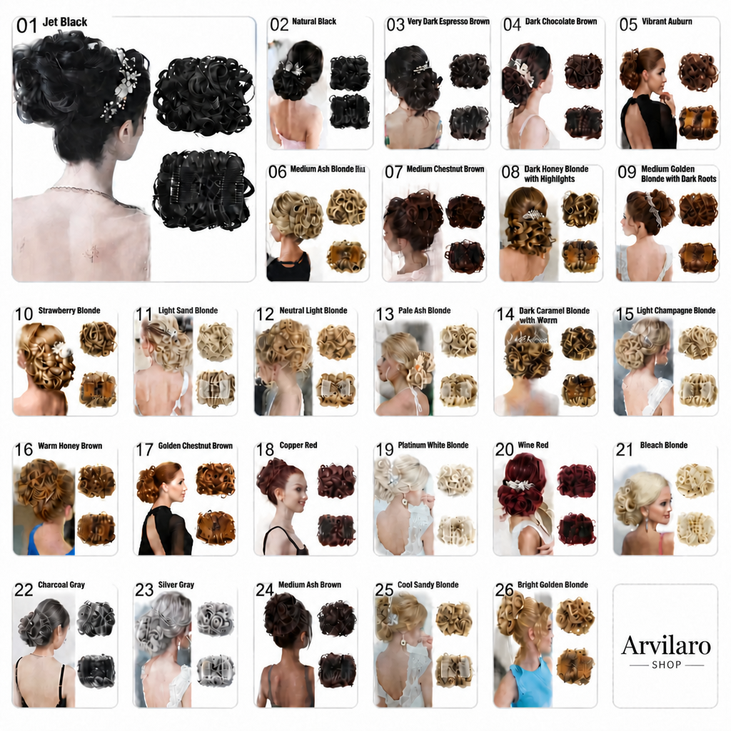 LuxeLoop™ Curly Bun Band — Instantly Unlock Head-Turning Volume and Effortless Confidence
