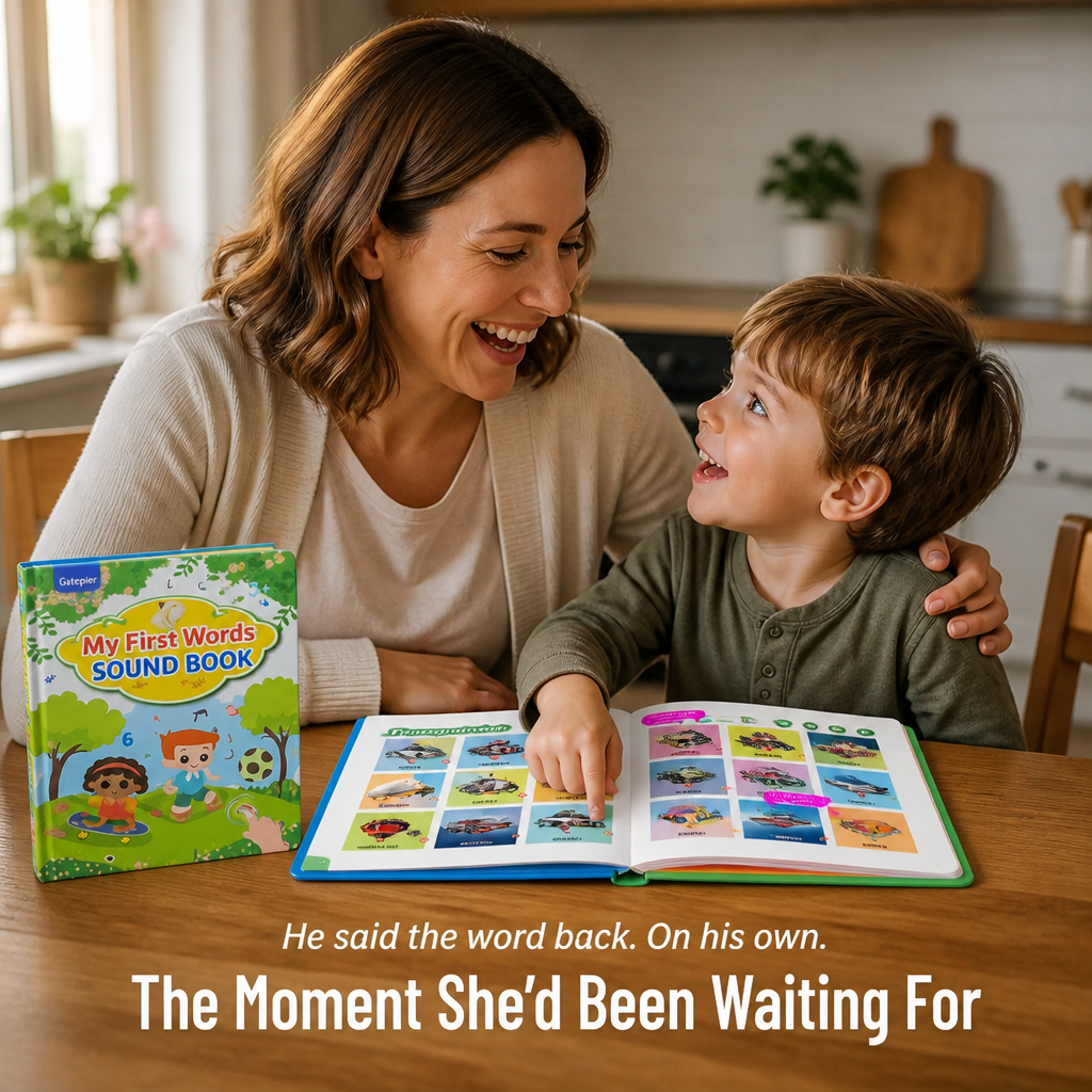 SparkSpeak™ — Get Your Toddler Saying Real English Words Without Another Tablet