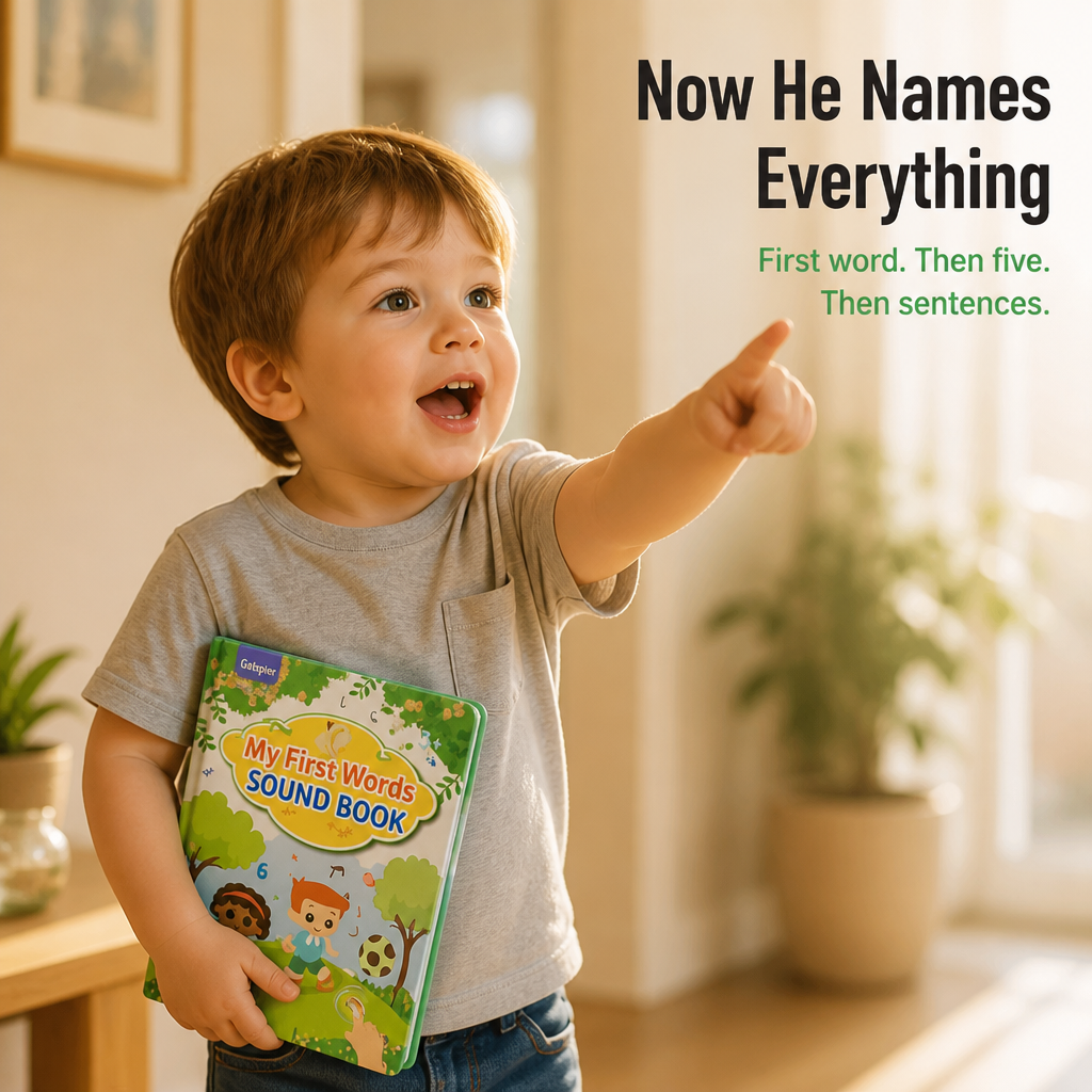 SparkSpeak™ — Get Your Toddler Saying Real English Words Without Another Tablet