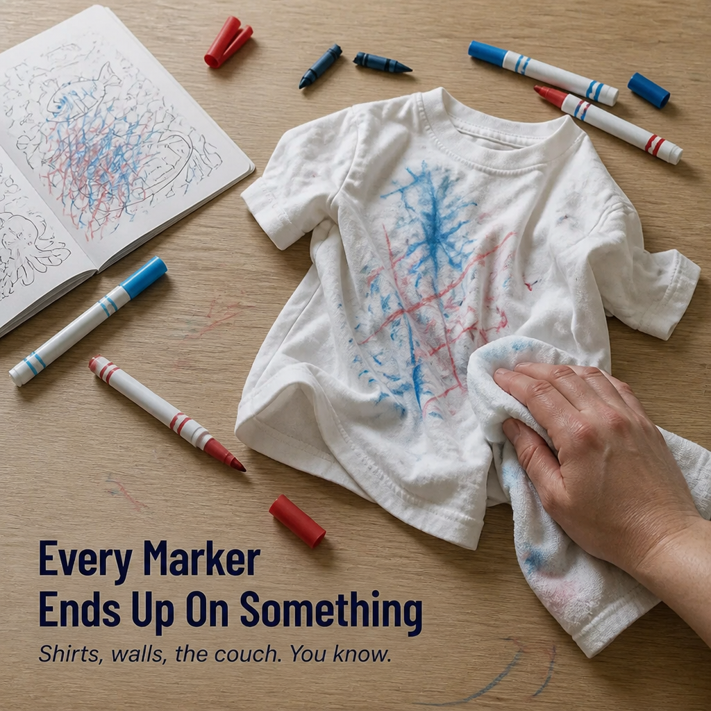 SplashCraft™ — Hand Kids Hours of Quiet Colouring Without a Single Stain