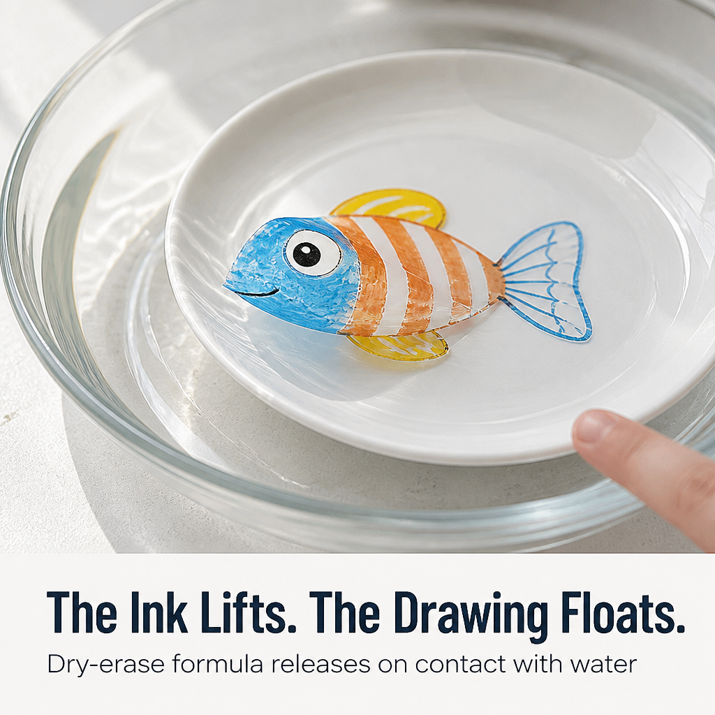 SkyRipple™ — Lift Doodles Off Plates and Spoons in 10 Seconds