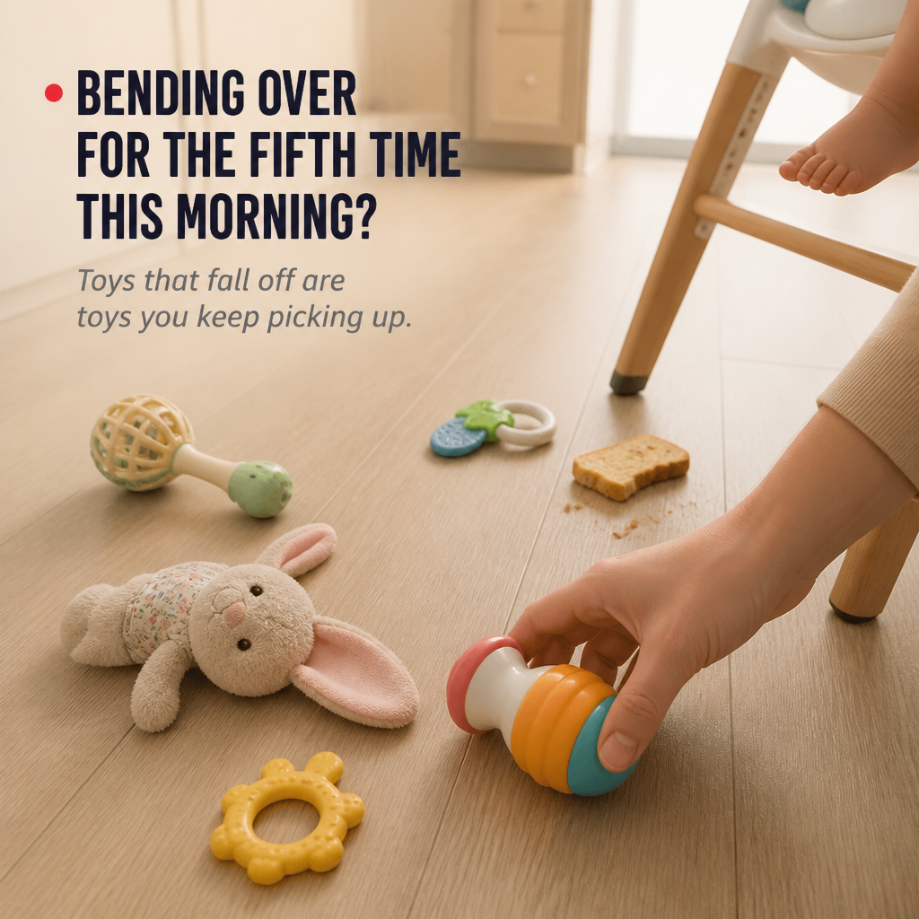 SpinSoothe™ — Stick One on the Tray and Finish Your Meal in Peace | 3-Pack