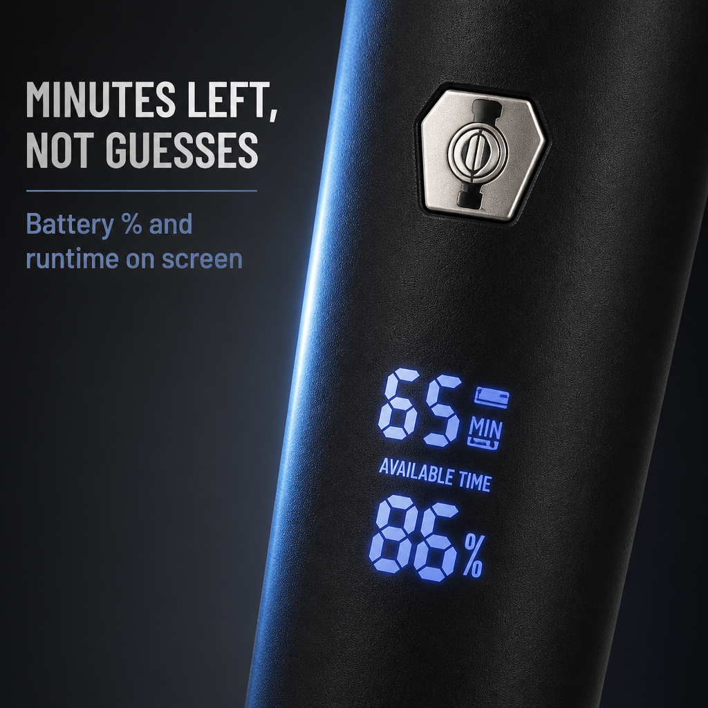 TitanEdge™ — Cut Pro Fades At Home Without Mid-Cut Battery Deaths