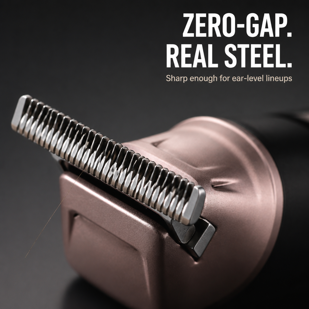 TitanEdge™ — Cut Pro Fades At Home Without Mid-Cut Battery Deaths