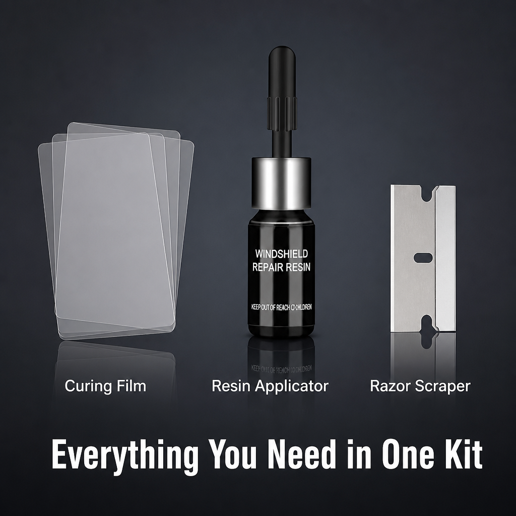 GlassGuardPro™ — Stop Your Windshield Chip From Spreading and Save the Replacement Bill