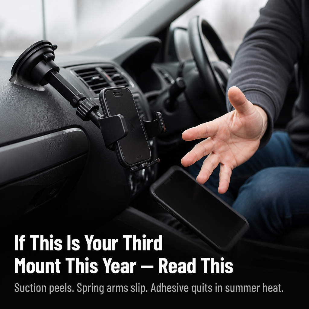 VeloGrip™ — Lock Your Phone Down Through Every Bump, Brake & Backroad