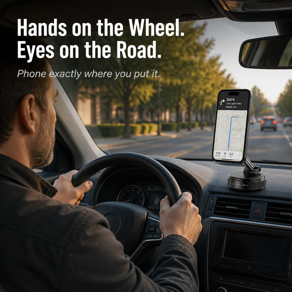 VeloGrip™ — Lock Your Phone Down Through Every Bump, Brake & Backroad