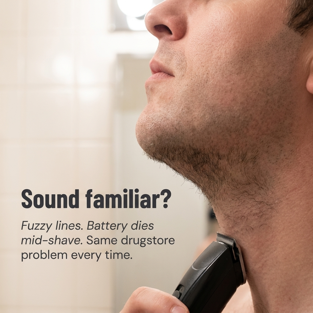 VeroTrim™ — Carve Barber-Sharp Lines at Home and Skip the $40 Shop Visit