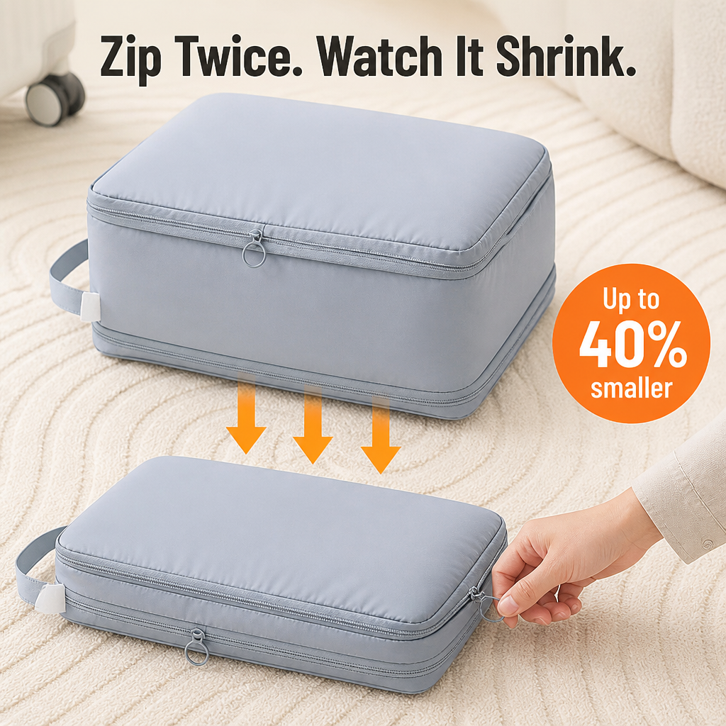 SilvaPack™ — Squeeze a Full Week of Outfits Into One Carry-On