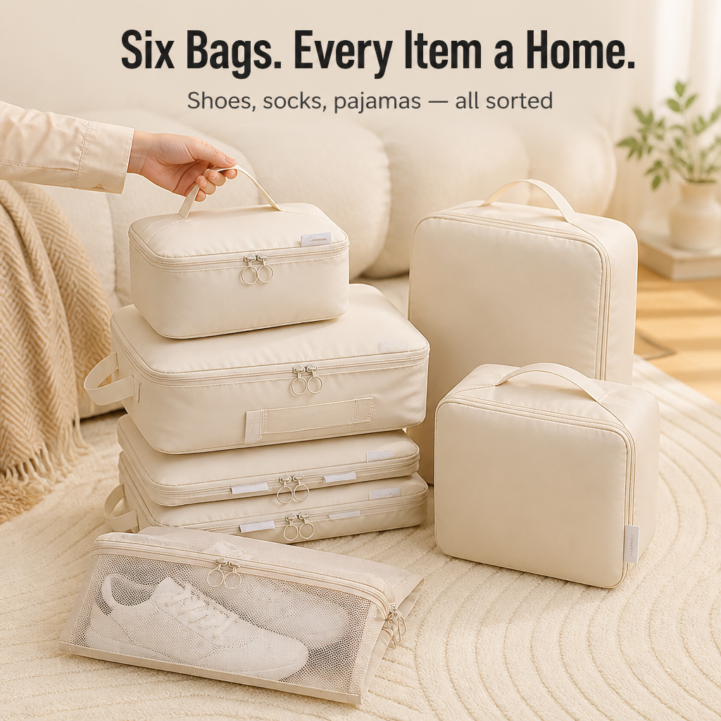 SilvaPack™ — Squeeze a Full Week of Outfits Into One Carry-On