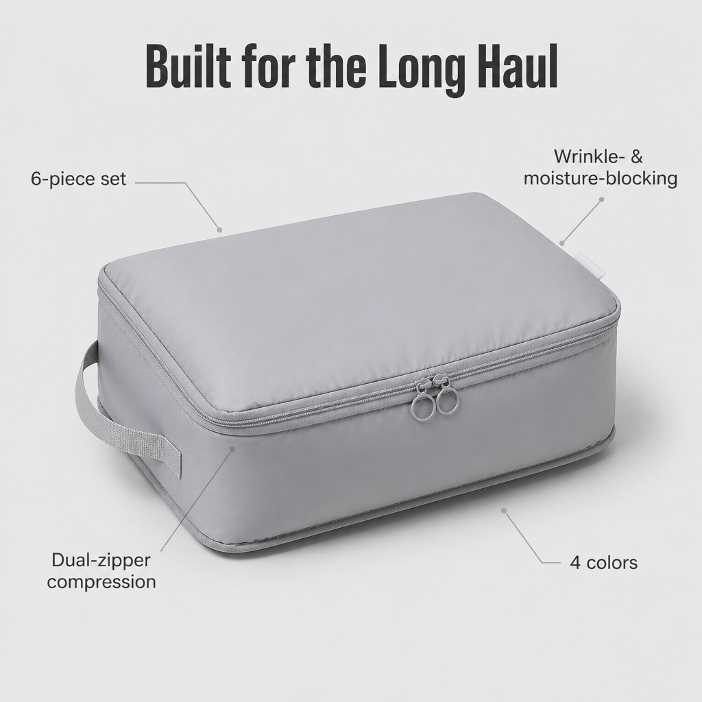 SilvaPack™ — Squeeze a Full Week of Outfits Into One Carry-On